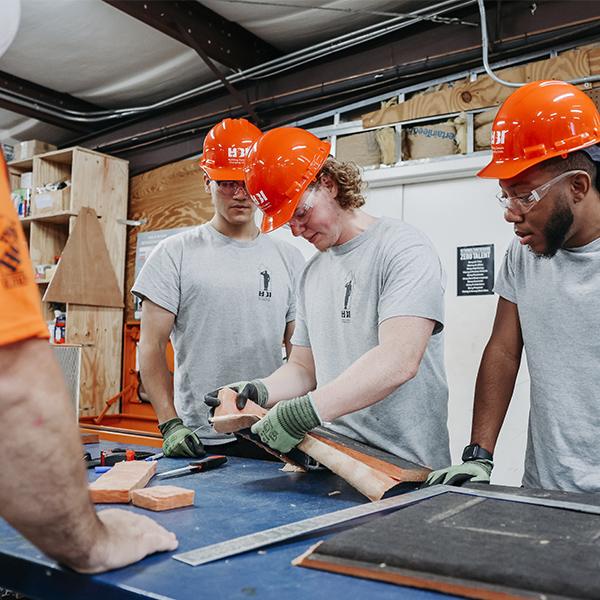 Path to Pro students learning the skilled trades with The Home Depot